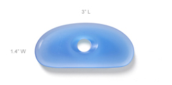 Xiem Rigid Plastic Clay Rib 1 - Blue (PCR1)