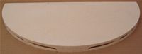 Corelite Kiln Shelf - 20" Half Round x 5/8"