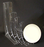 Plate Holder -  PL8 - Clear Acrylic