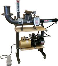 Peter  Pugger VPE-8SS Power Extruder - Adjustable Stand with Wheels sold seperately