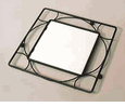 Tile Trivet Frames - Black Iron