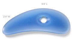 Xiem Rigid Plastic Clay Rib 6 - Blue (PCR6)