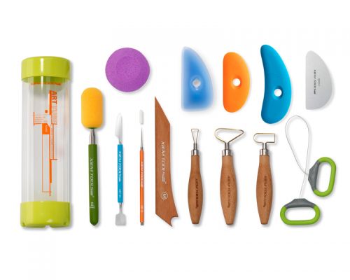 Xiem Clay Essentials Tool Kit - Set of 14 (CETK14)
