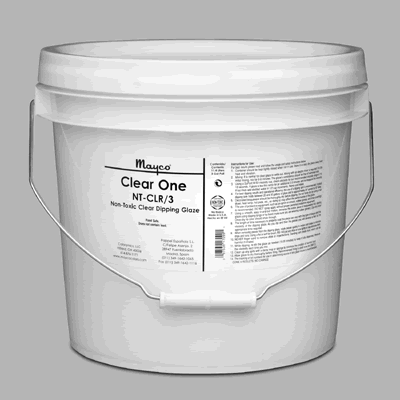 Mayco Clear Glaze - NTCLR - Clear One Dipping - 3 gallons